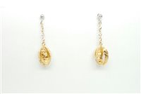 Orecchini Lorenza Gioielli Donna Orecchini Pendenti in Oro giallo OR182749 - OR182749